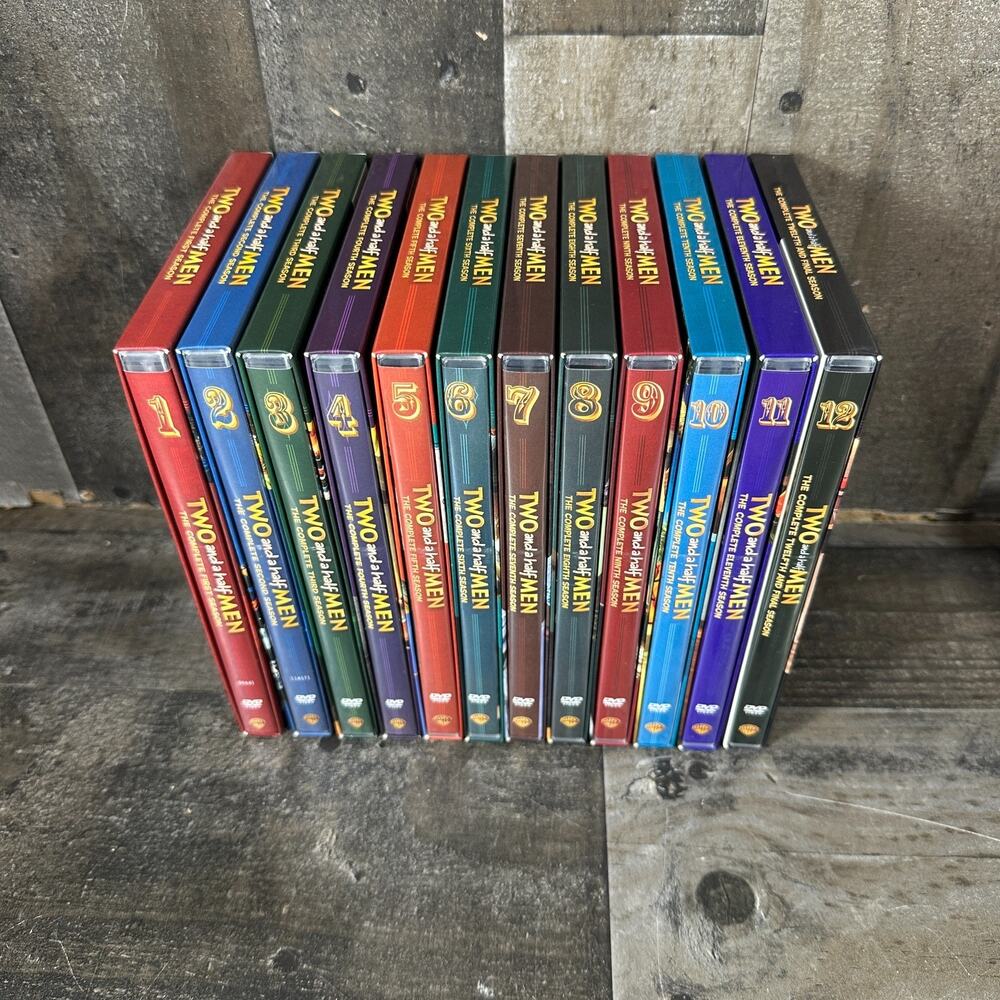 TWO AND A HALF MEN The Complete Series DVD Seasons 1-12 1 2 3 4 5 6 7 8 9 10 11
